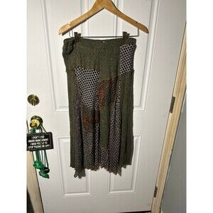 Boho sweater skirt NWT